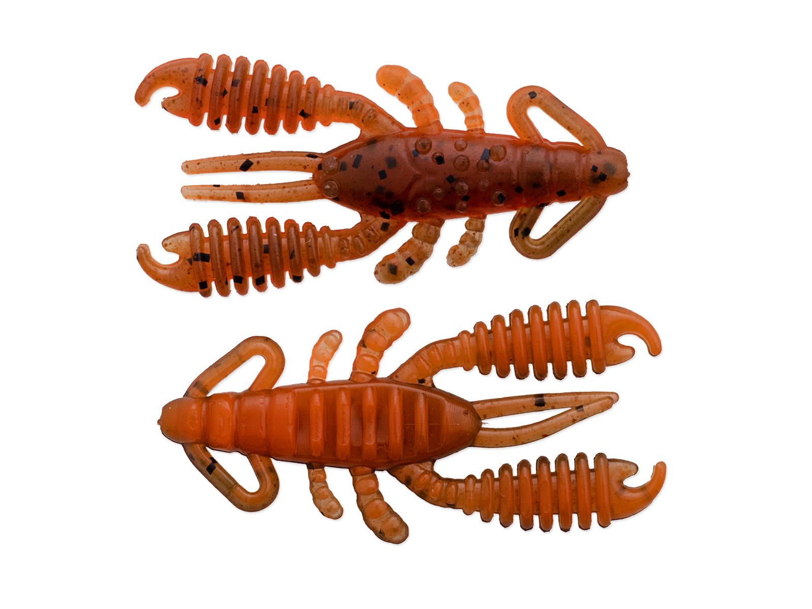 1.5" Ring Craw - Green Pumpkin / Orange