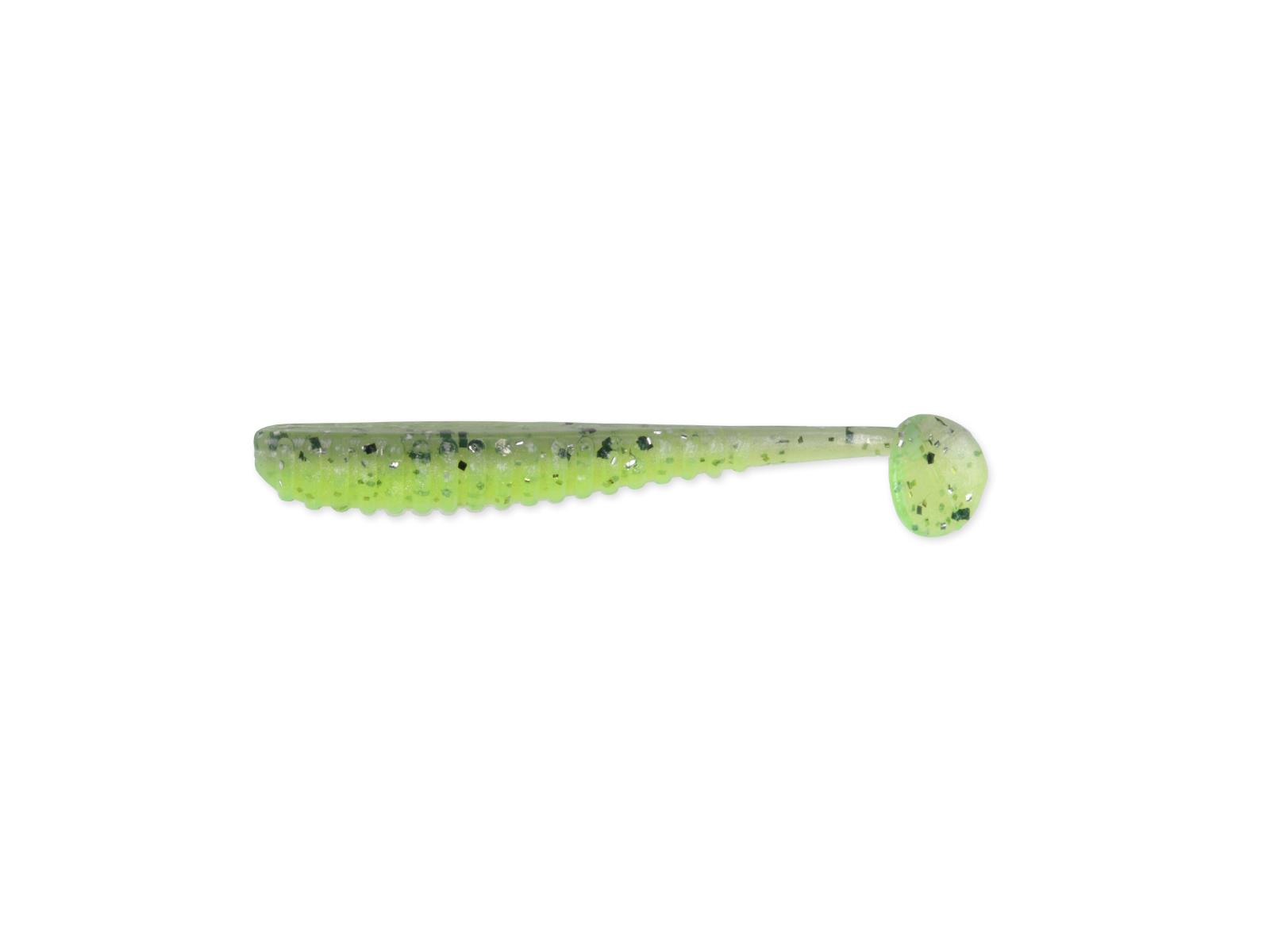 1.5" Aji Ringer Shad - Chartreuse Baitfish